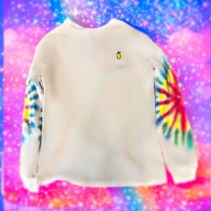 🌈 Y2k Rainbow on The Brain Sweathshirt 🌈